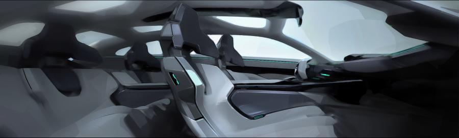 Интерьер Peugeot Instinct Concept 2017 года  (фото 75 из 98)